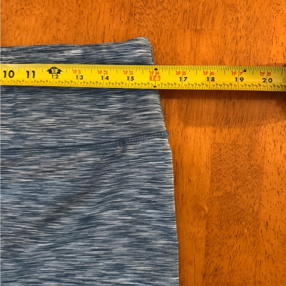 RBX Women's Heathered Teal Blue Cropped Leggings Size XL - Picture 5 of 8